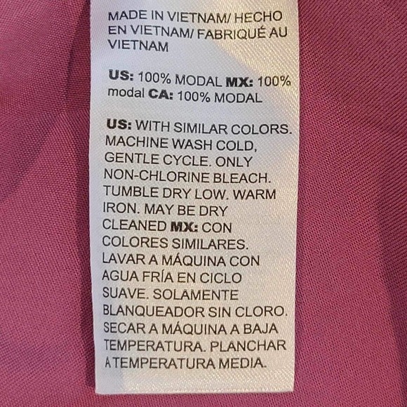 Chico's Shirt Long Sleeve Button Up Blouse Mauve Pink Womens Size 3 US XL 16/18 - Picture 7 of 9